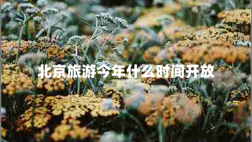 北京旅游今年什么時間開放
