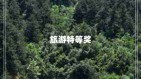 旅游特等獎(jiǎng)