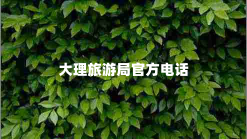 大理旅游局官方電話