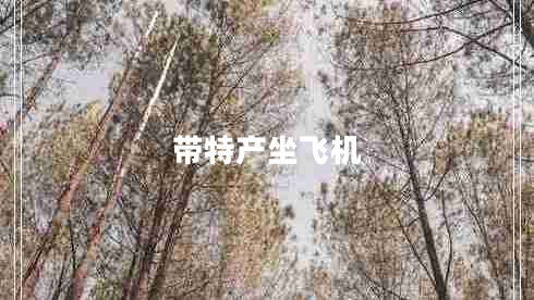 帶特產(chǎn)坐飛機(jī)