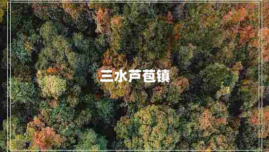 三水蘆苞鎮(zhèn)