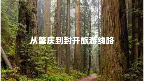 從肇慶到封開旅游線路