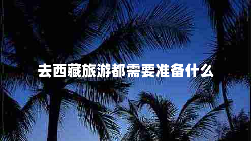 去西藏旅游都需要準(zhǔn)備什么