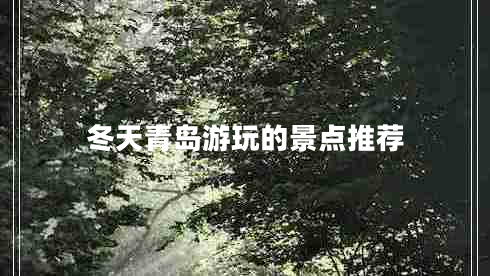 冬天青島游玩的景點推薦