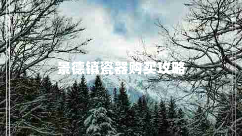 景德鎮(zhèn)瓷器購(gòu)買攻略
