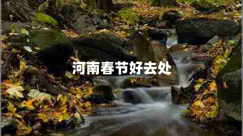 河南春節(jié)好去處