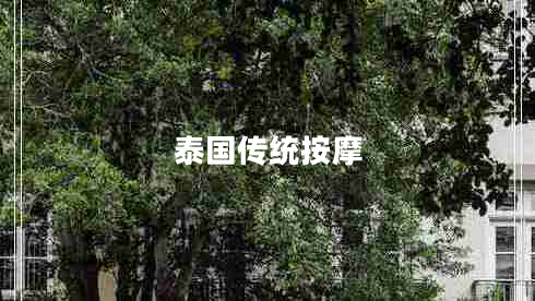 泰國(guó)傳統(tǒng)按摩