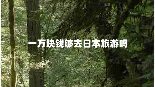 一萬(wàn)塊錢夠去日本旅游嗎