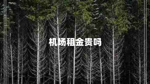 機場租金貴嗎