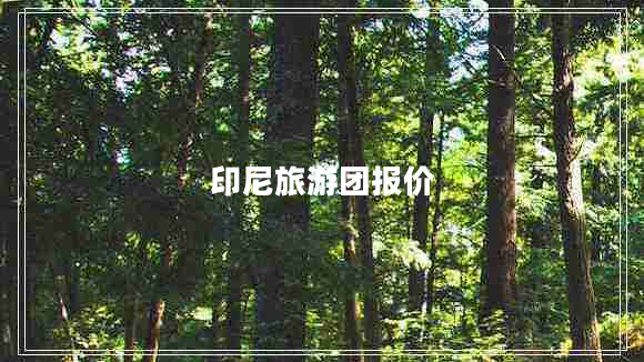 印尼旅游團(tuán)報價