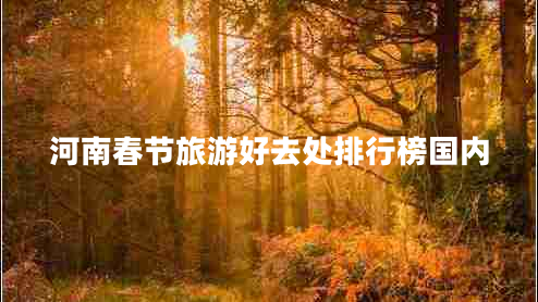 河南春節(jié)旅游好去處排行榜國(guó)內(nèi)