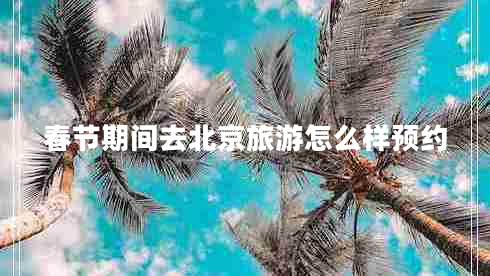 春節(jié)期間去北京旅游怎么樣預約