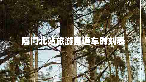 廈門北站旅游直通車時(shí)刻表