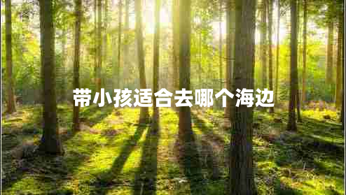 帶小孩適合去哪個海邊