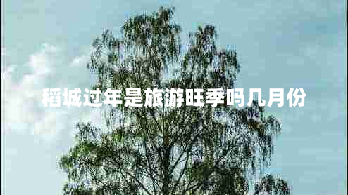 稻城過年是旅游旺季嗎幾月份