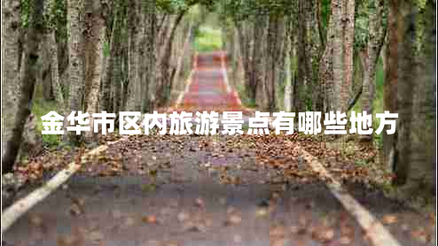 金華市區(qū)內(nèi)旅游景點(diǎn)有哪些地方