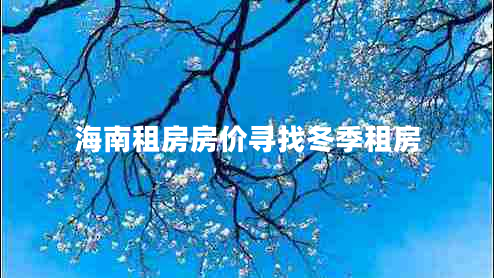 海南租房房?jī)r(jià)尋找冬季租房