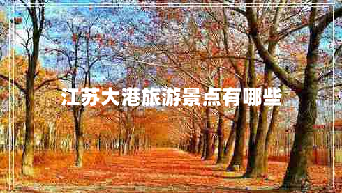 江蘇大港旅游景點有哪些