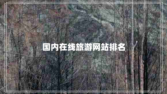 國內(nèi)在線旅游網(wǎng)站排名