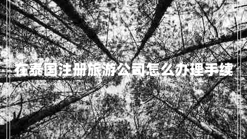 在泰國注冊旅游公司怎么辦理手續(xù)