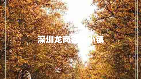 深圳龍崗客家小鎮(zhèn)