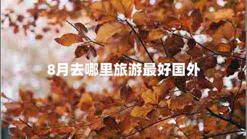 8月去哪里旅游最好國(guó)外