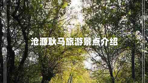滄源耿馬旅游景點介紹