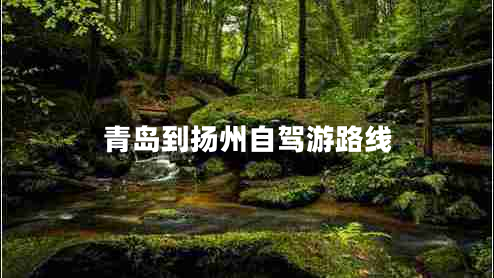 青島到揚(yáng)州自駕游路線