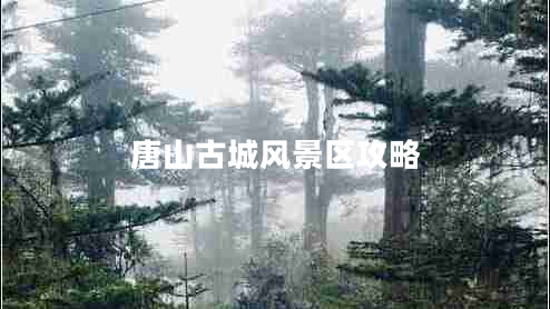 唐山古城風景區(qū)攻略