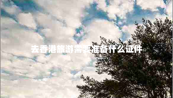 去香港旅游需要準(zhǔn)備什么證件