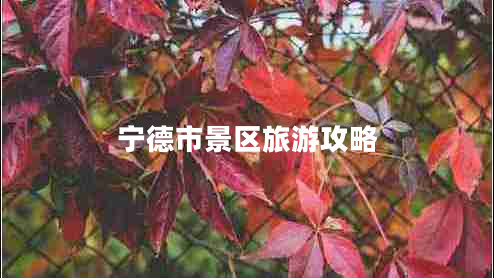 寧德市景區(qū)旅游攻略