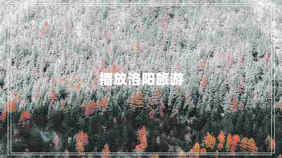 播放洛陽旅游