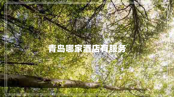 青島哪家酒店有服務