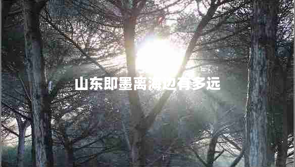 山東即墨離海邊有多遠(yuǎn)