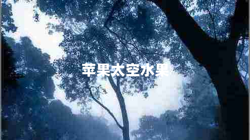 蘋果太空水果