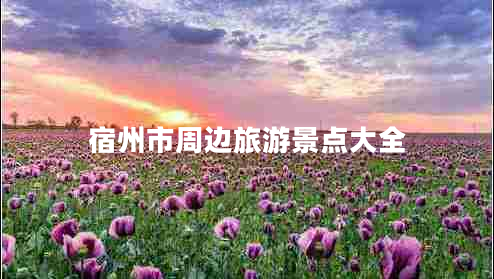 宿州市周邊旅游景點大全