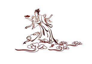 關(guān)于嫦娥的詩句和畫簡筆畫