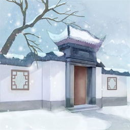 女童,詩句,描寫,冬天