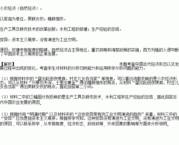 關(guān)于農(nóng)業(yè)諺語和古詩句