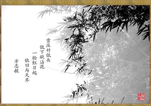 古詩竹的詩句