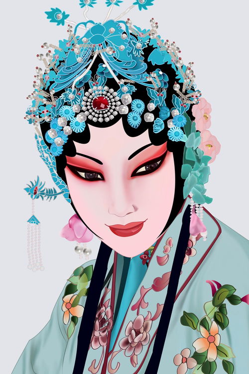 形容京劇花旦的詩句,贊美京劇花旦的詩句,京劇花旦妝容詩句