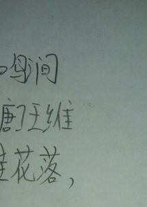 含有見字的古詩句