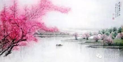 古詩春帶色彩的詩句