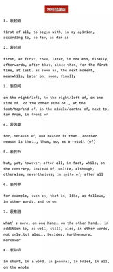開頭英語作文