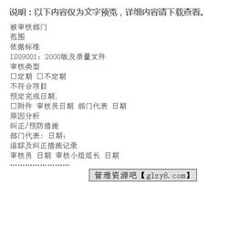 內(nèi)審檢查整改報(bào)告格式(內(nèi)審工作整改報(bào)告)