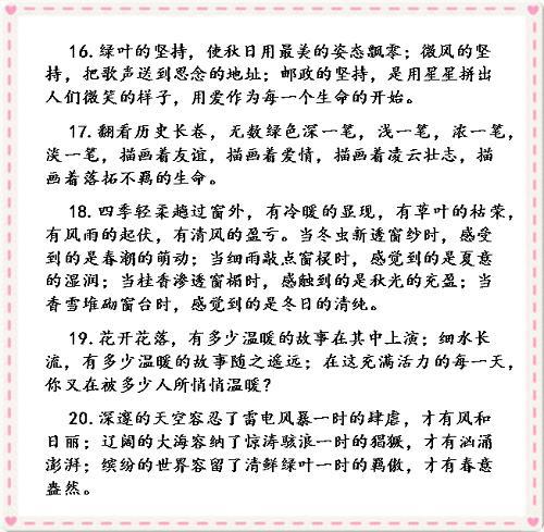 成功作文開頭優(yōu)美句段
