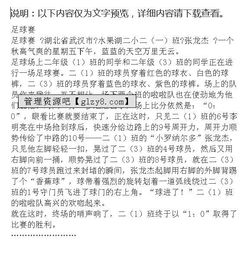 足球比賽真爽作文開頭