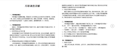 水電站經(jīng)營托管盡職調(diào)查報(bào)告(托管經(jīng)營合同)