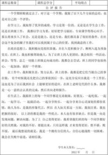 學(xué)生自評報(bào)告(節(jié)能自評報(bào)告)