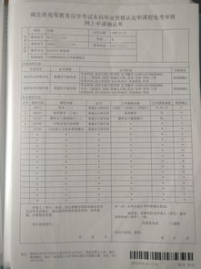 自考本科免考現(xiàn)場確認